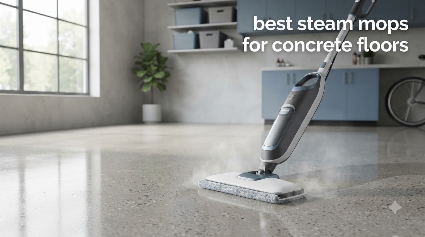 best steam mops for concrete floors