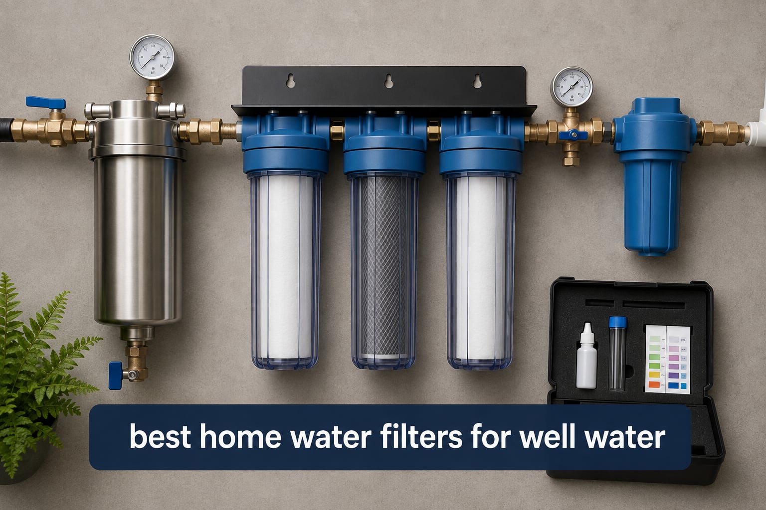 best home water filters for well water
