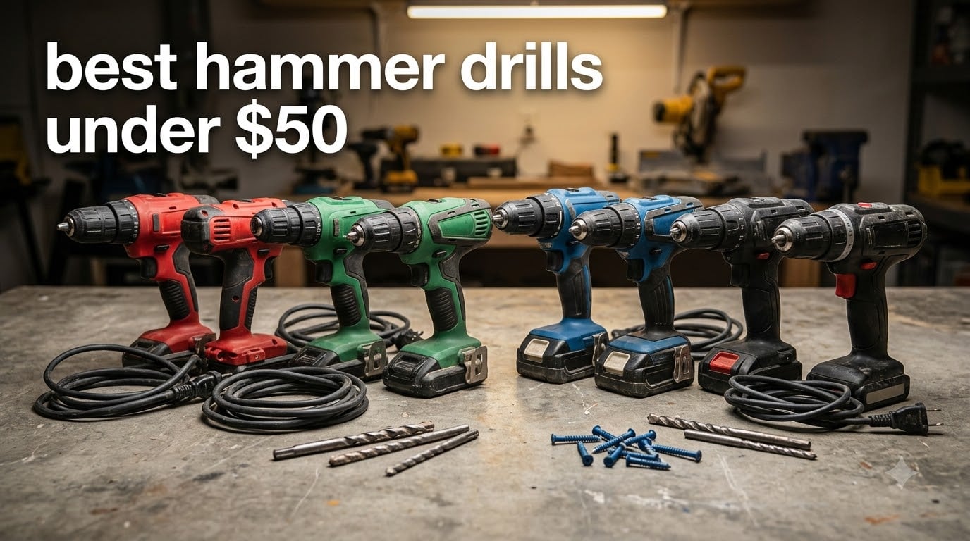 best hammer drills under $50