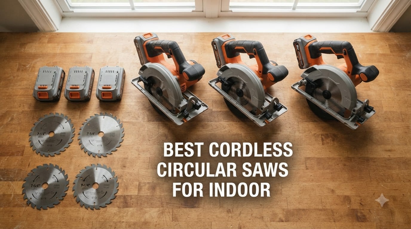 best cordless circular saws for indoor