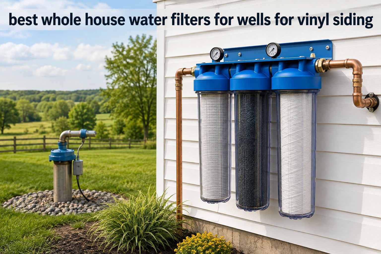 best whole house water filters for wells for vinyl siding