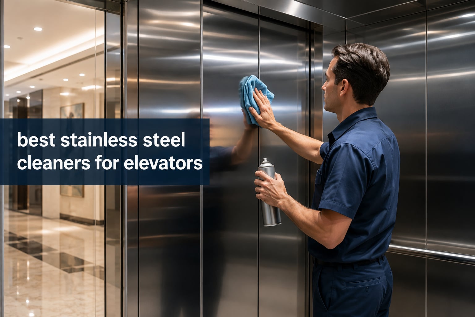 best stainless steel cleaners for elevators