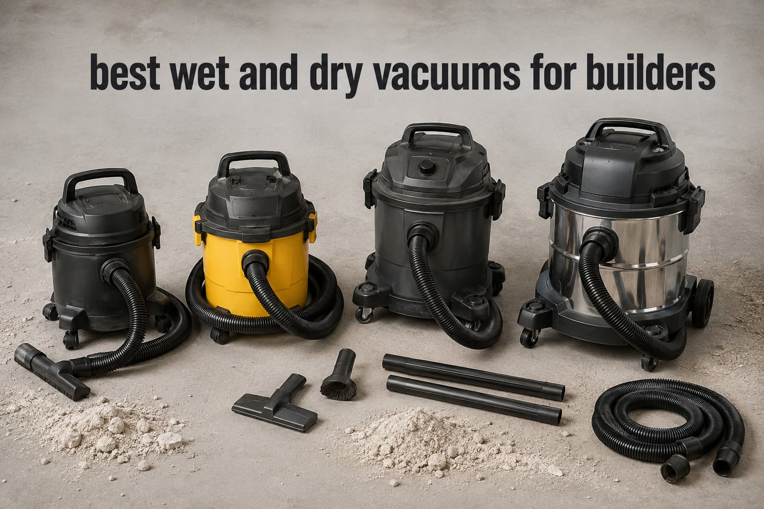 best wet and dry vacuums for builders