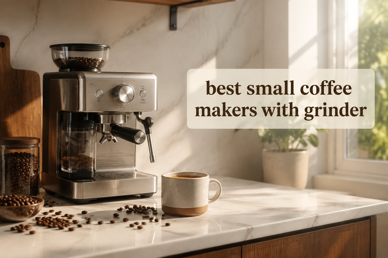 best small coffee makers with grinder
