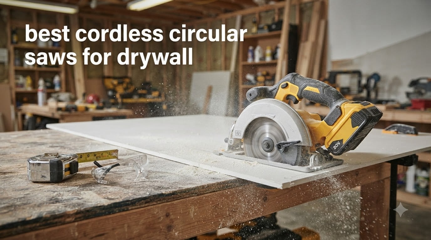 best cordless circular saws for drywall