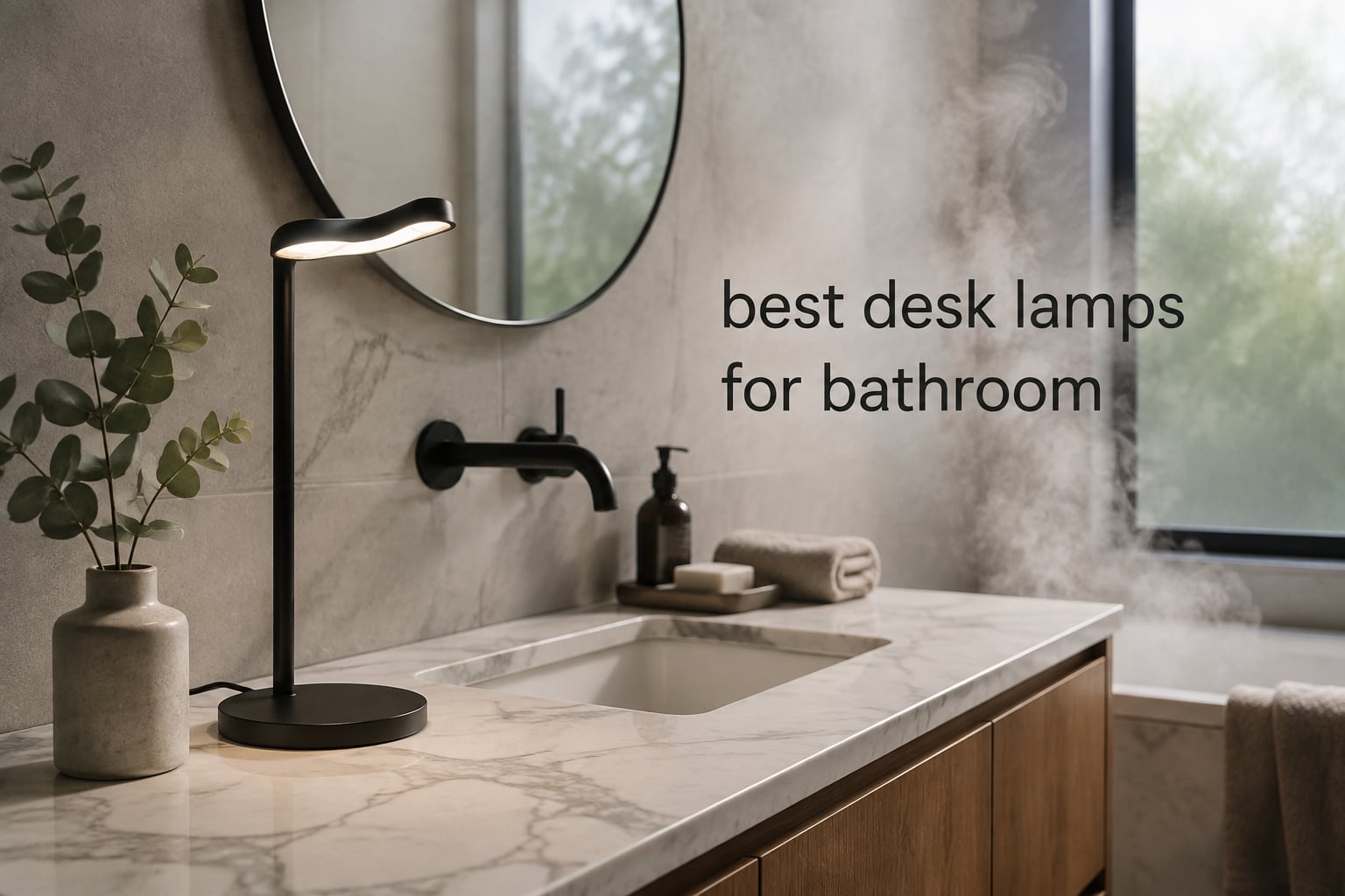 best desk lamps for bathroom