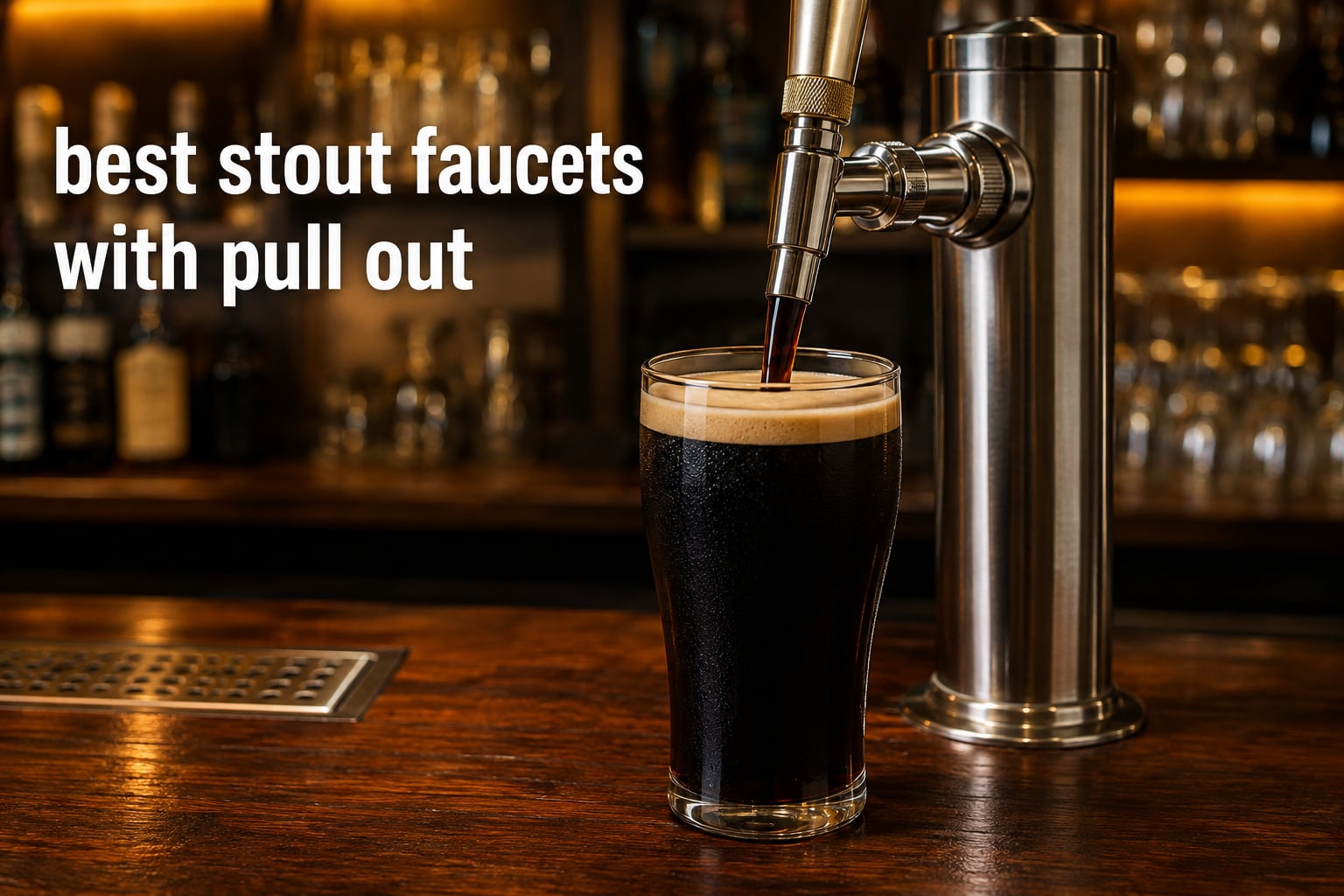 best stout faucets with pull out