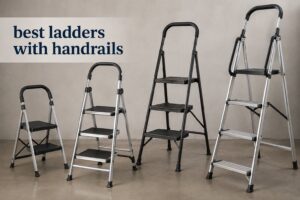 best ladders with handrails