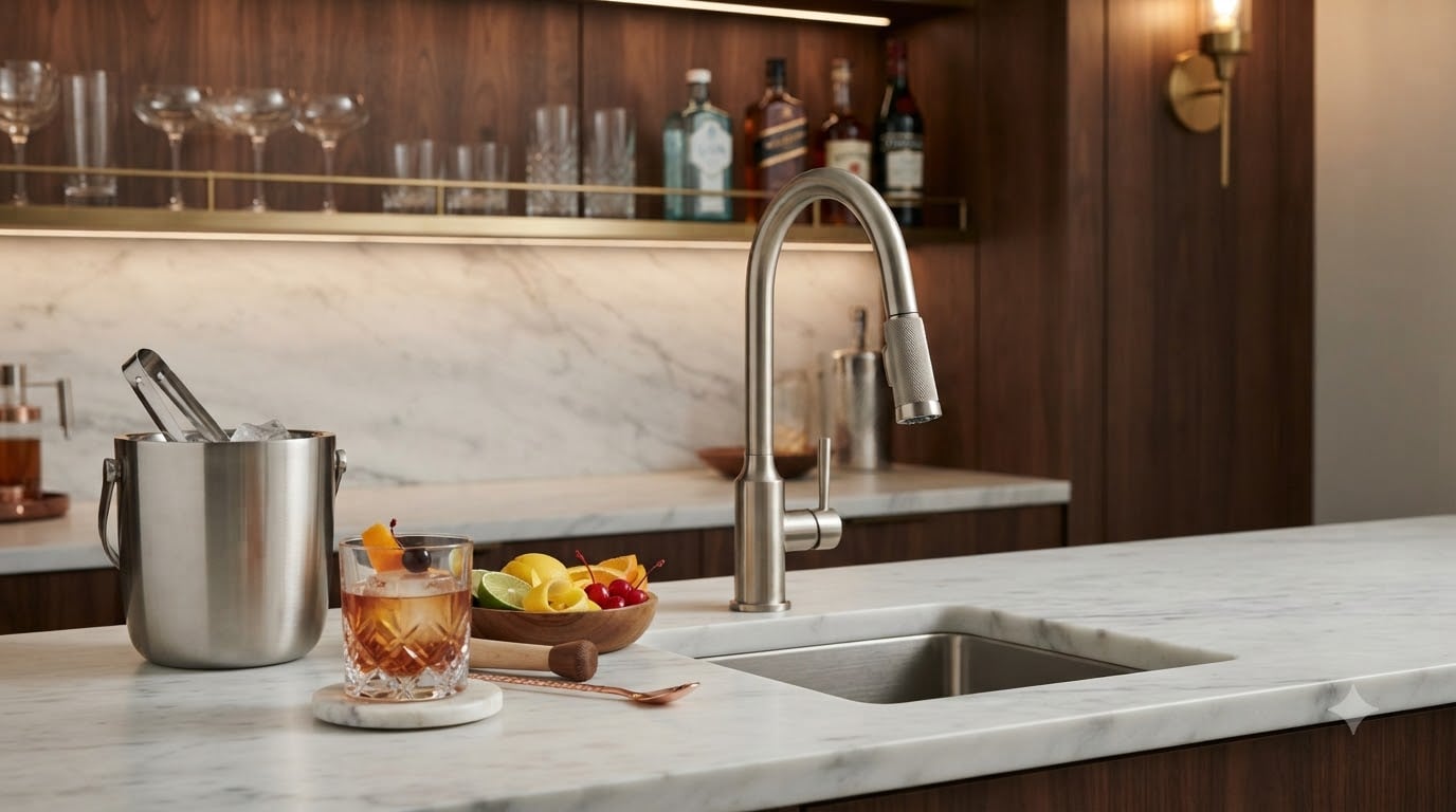 best bar faucets with pull