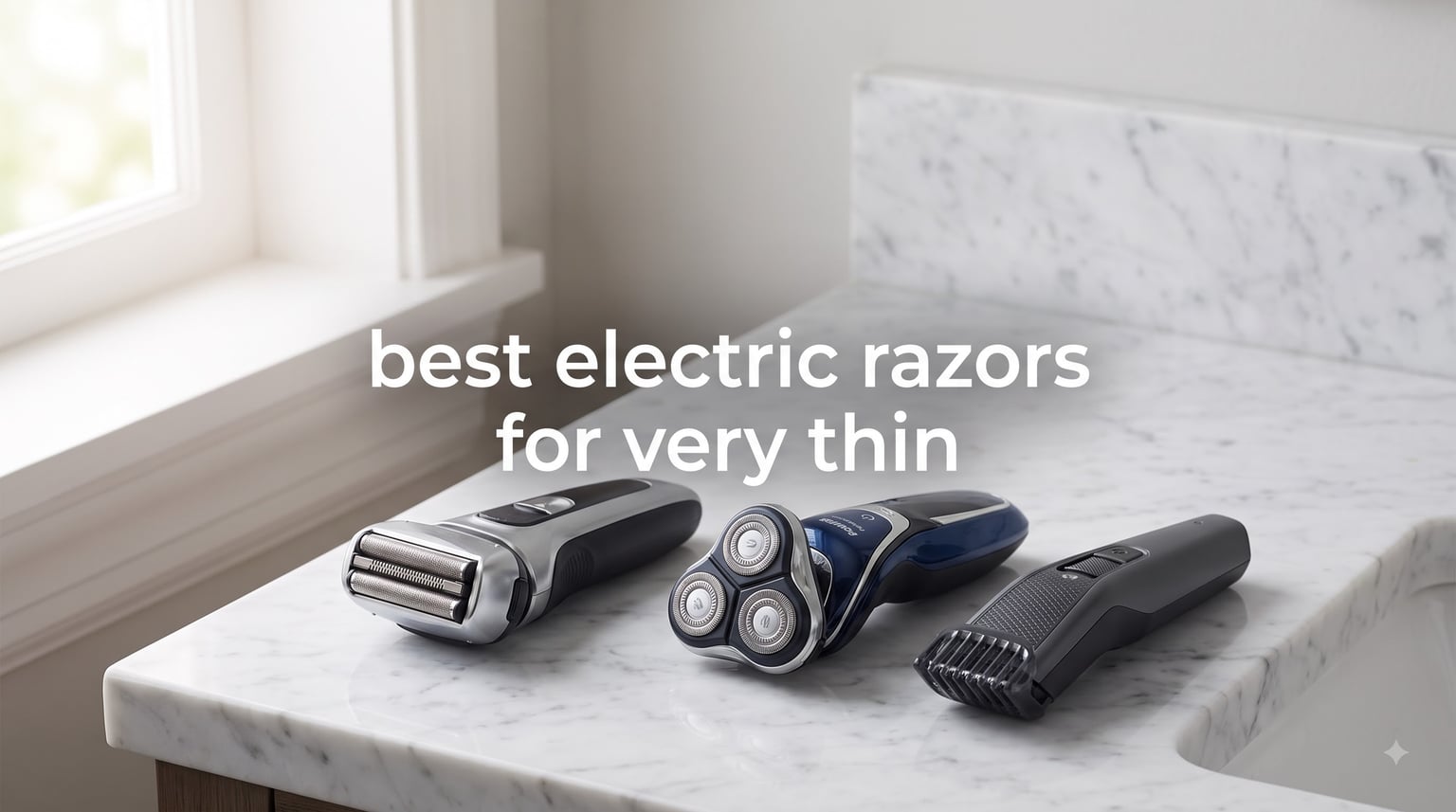 best electric razors for very thin