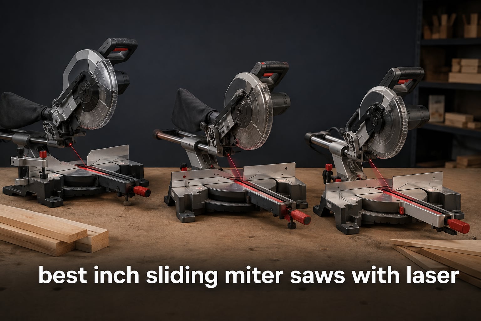 best 12 inch sliding miter saws with laser