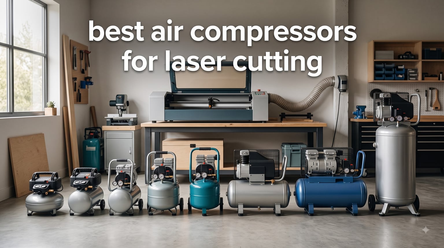 best air compressors for laser cutting